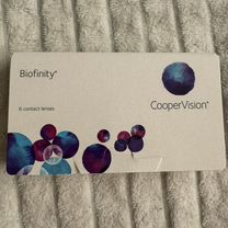 Линзы контактные Biofinity Cooper Vision -4,0