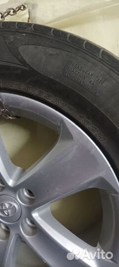 Литые диски r17 на toyota rav4