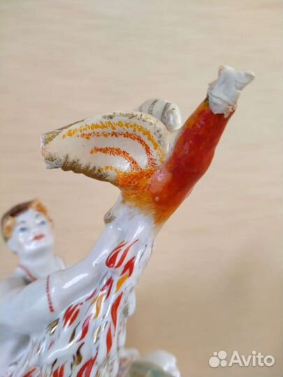 Статуэтка Иван Царевич с Жар-птицей лфз