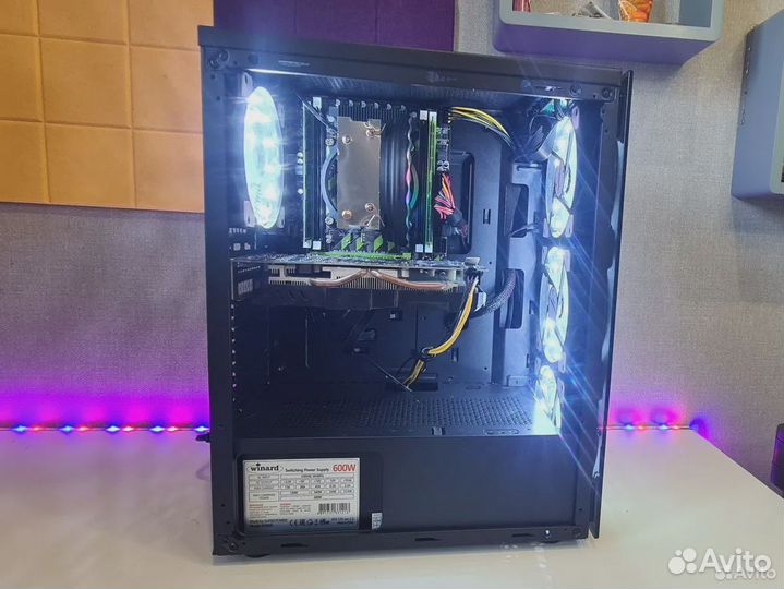 Игровой Пк Ryzen 5/ Gtx 1080 Ti/ 12Gb/ 1Tb Ssd