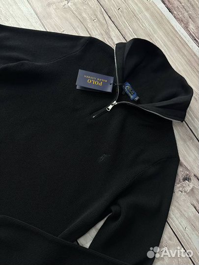 Свитер полузамок Polo Ralph Lauren черный