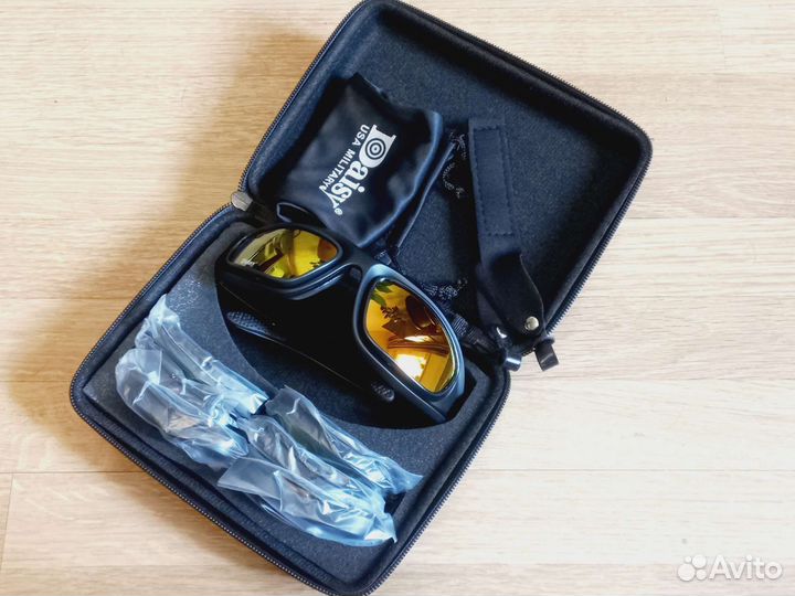 Очки защитные мото экипировка