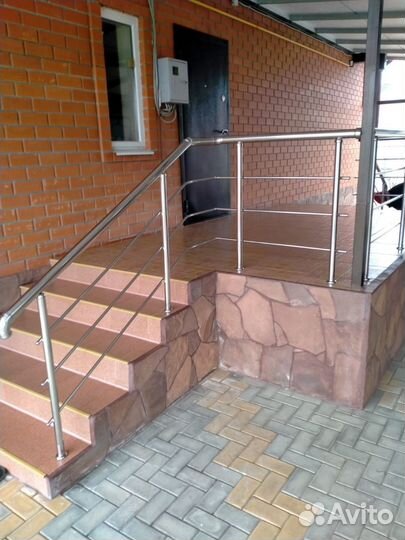 Перила ограждения из нержавеющей стали