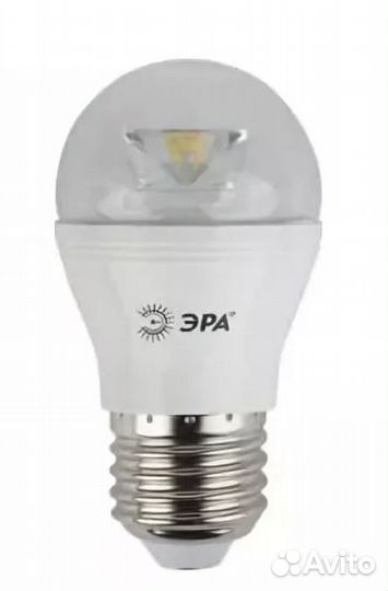 Лампа светодиодная LED smd P45 7Вт 840 E27; эра