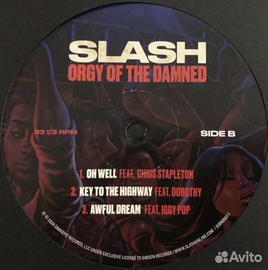 Slash - Orgy Of The Damned (gibr0007-1)