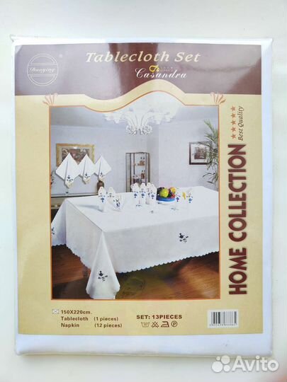 Скатерть и набор салфеток