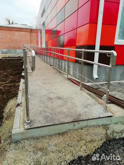 Перила из нержавеющей стали