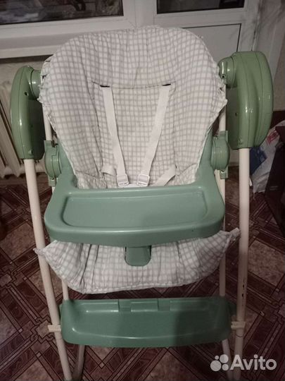 Детские качели - столик для кормления