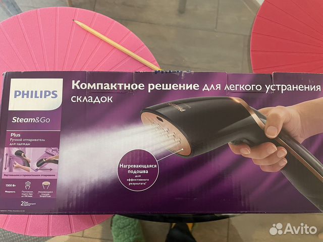 Philips steam&go ручной отпариватель