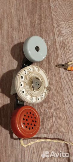 Советский телефон самоделка