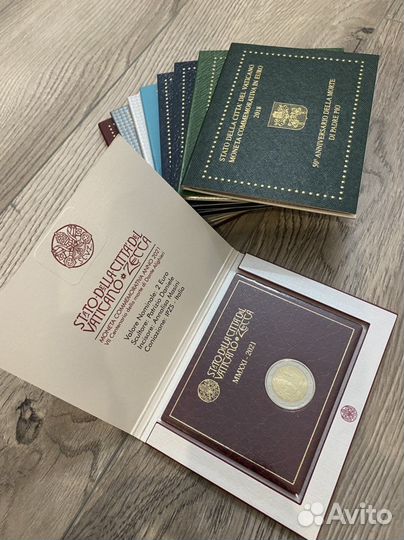 Памятные монеты Ватикан