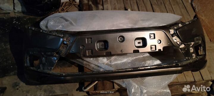 Битый бампер с гранты 2022