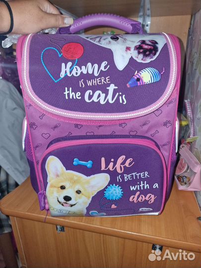 Рюкзак, школьный портфель