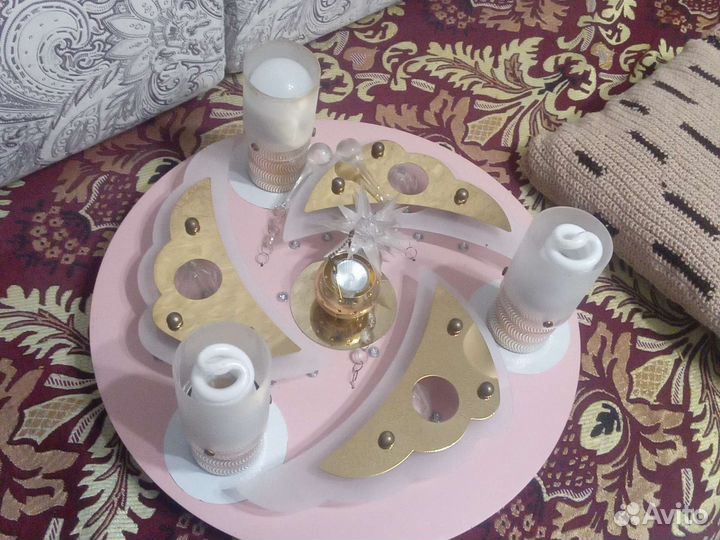 Люстра с пультом рабочая