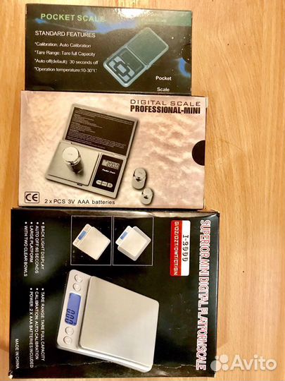 Весы электронные 0.01г до 500г ювелирные