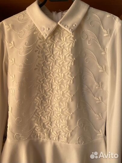 Блузка белая для девочек