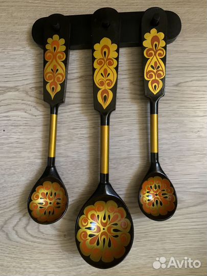 Набор посуды хохлома