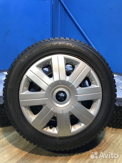 Колеса Peugeot/Citroen R16 зимние шипы Dunlop