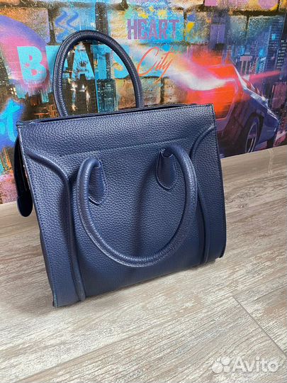 Сумка celine синяя