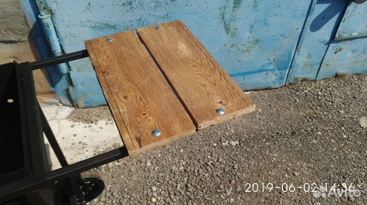 Мангал на колёсах