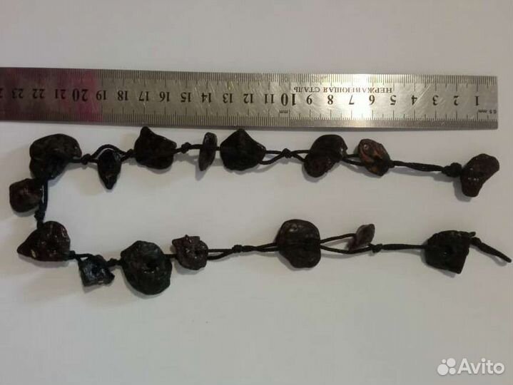 Янтарь черный необработанный