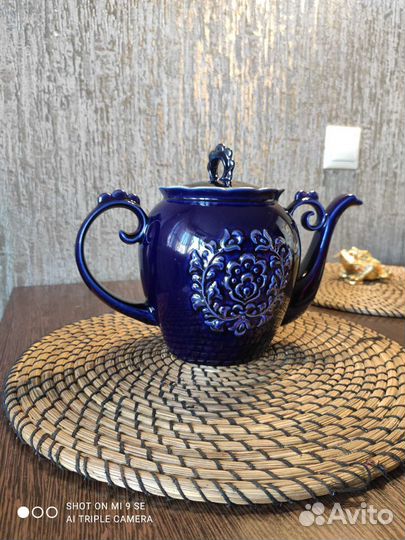 Чайник заварочный новый, фарфор. 1,7 литр