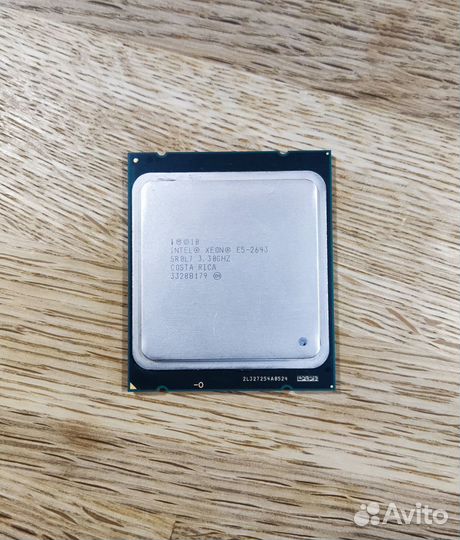 Процессор Intel Xeon E5-2643 LGA2011 4 ядра