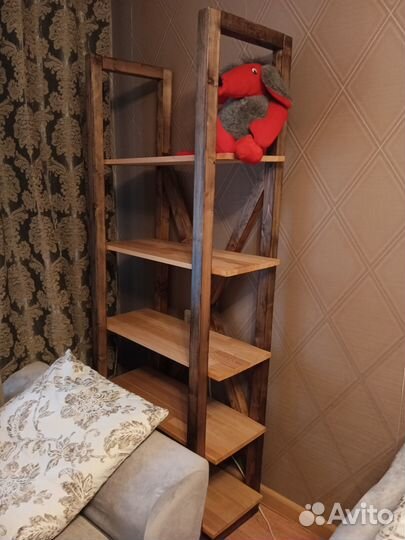 Стеллаж деревянный