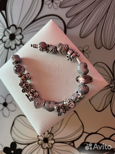 Pandora (лимитки),браслет,шармы