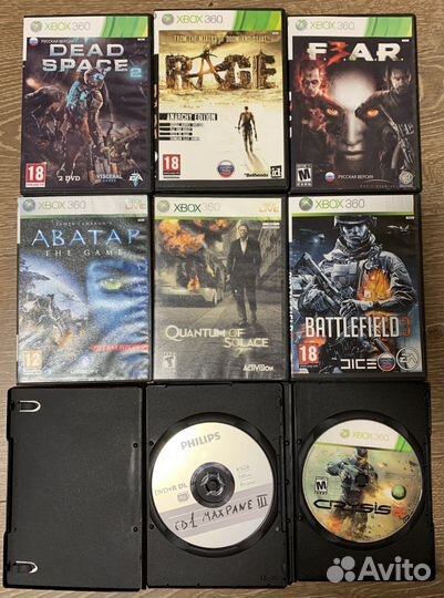 Диски на xbox 360
