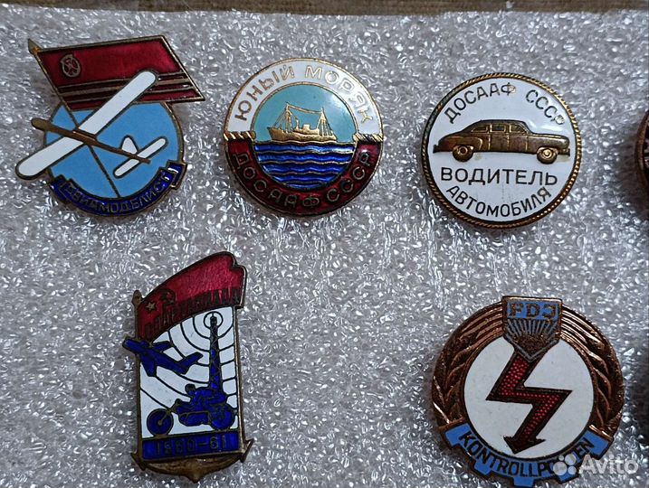 Значки СССР, Уз. сср, ГДР