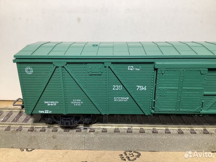 Железная дорога. Вагон Конка Н0 1:87 16,5 мм