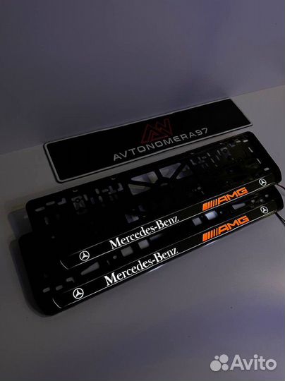 Номерные рамки стандартные