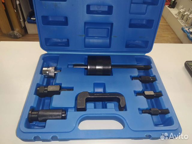 Съемник форсунок диз. двигателя, набор 8 пр