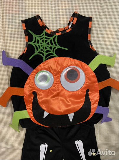 Костюм паука на Хеллоуин или Новый год