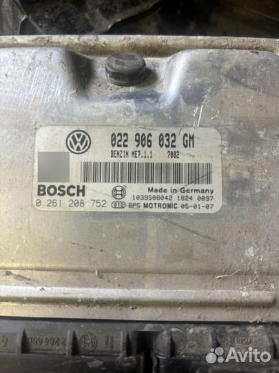 Эбу vw t5 3.2 benzin