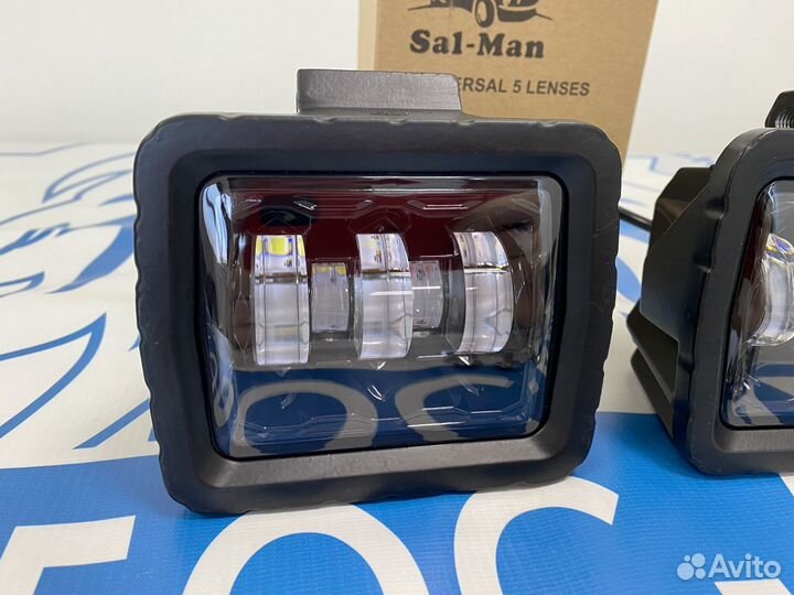LED - противотуманки Универсальные 60W Sal-man
