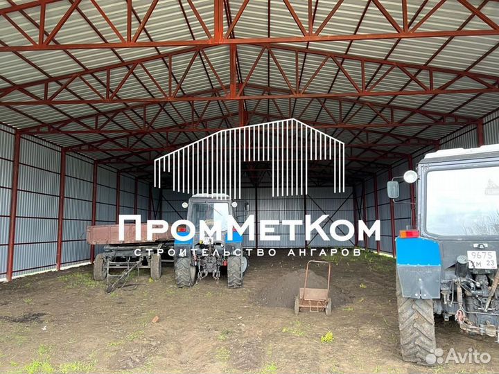 Возведение ангаров навесов складов