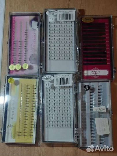 Пучки и ресницы для наращивания