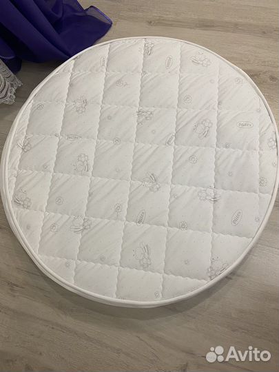 Детский матрас круглый