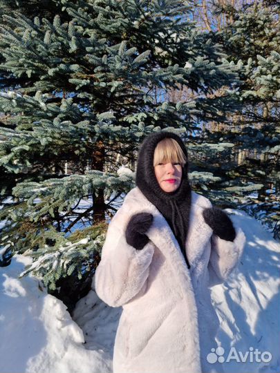 Капор варежки