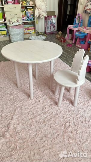 Стол со стульчиком детский