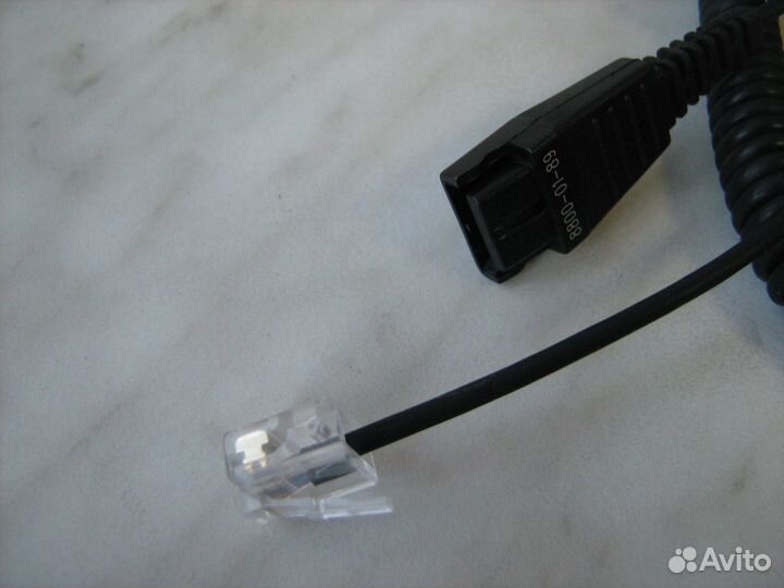 Шнур телефонный QD для Jabra