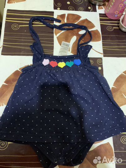 Сарафон боди на девочку