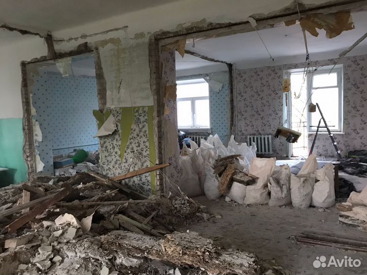 Услуги демонтажа, снос. Гарантия