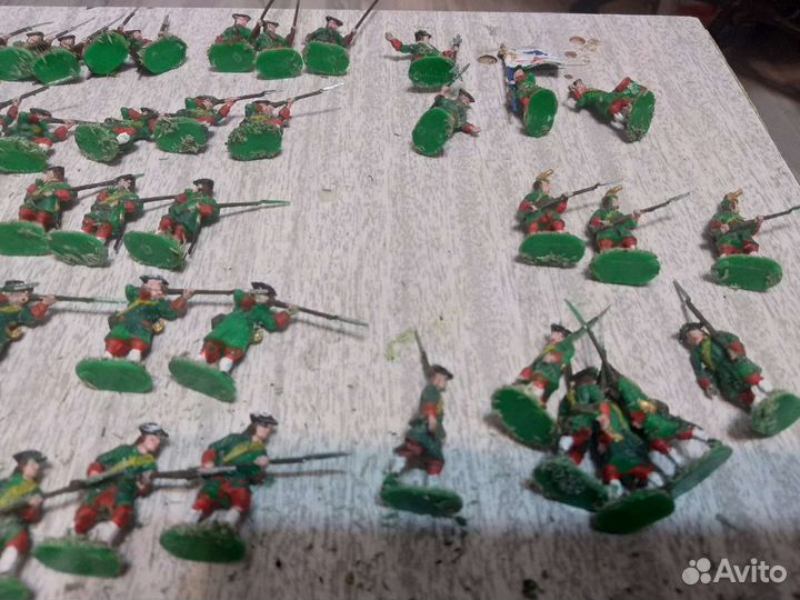 Солдатики 1:72. Армии Рос. и Прус Семилетней войны