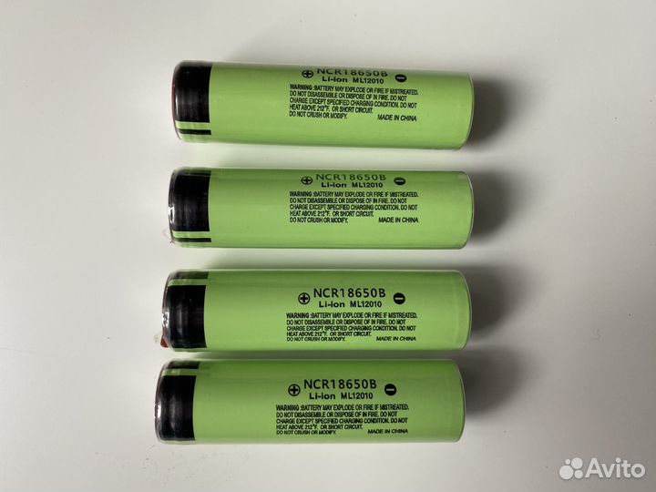 Литиевые аккумуляторы NCR 18650