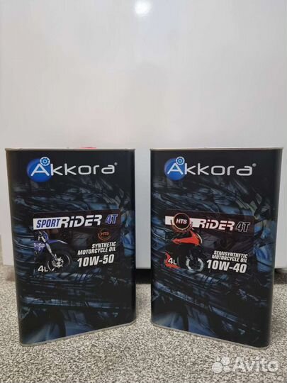 Масло для мотоциклов 4т