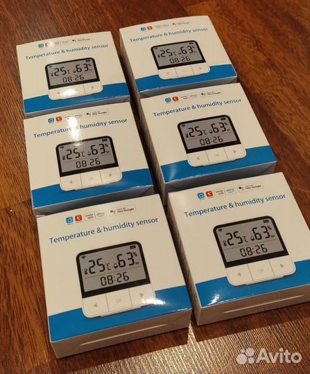 Датчик температуры и влажн Wi-Fi Tuya/SmartLife