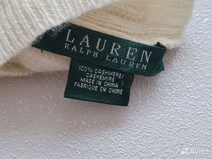 Комплект шапка, шарф ralph lauren